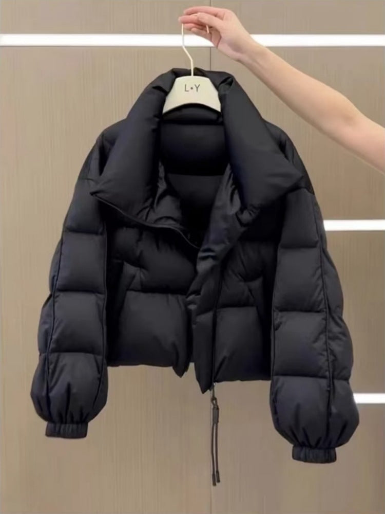 Women's Short Korean Style Thick Cotton Padded Winter Jacket