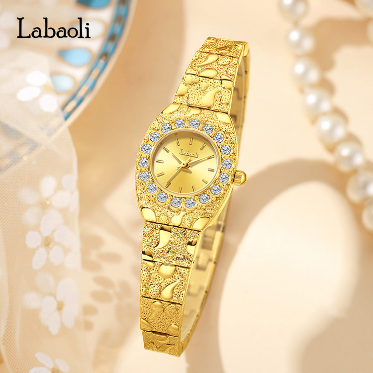 LaBaoli Women's Diamond Dial Light Luxury Quartz Fashion Watch