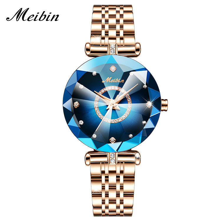 Meibin Women's Fashion Quartz Watch with Niche Elegant Style
