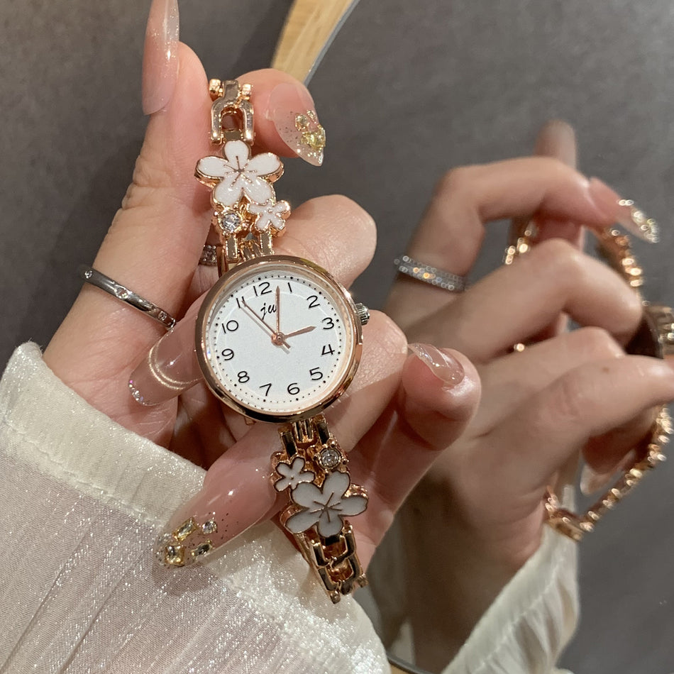 Women's Simple Fashion Watch with Unique Student Style
