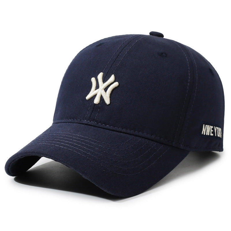 Women's American-Style Soft-Top Letter Embroidered Baseball Cap