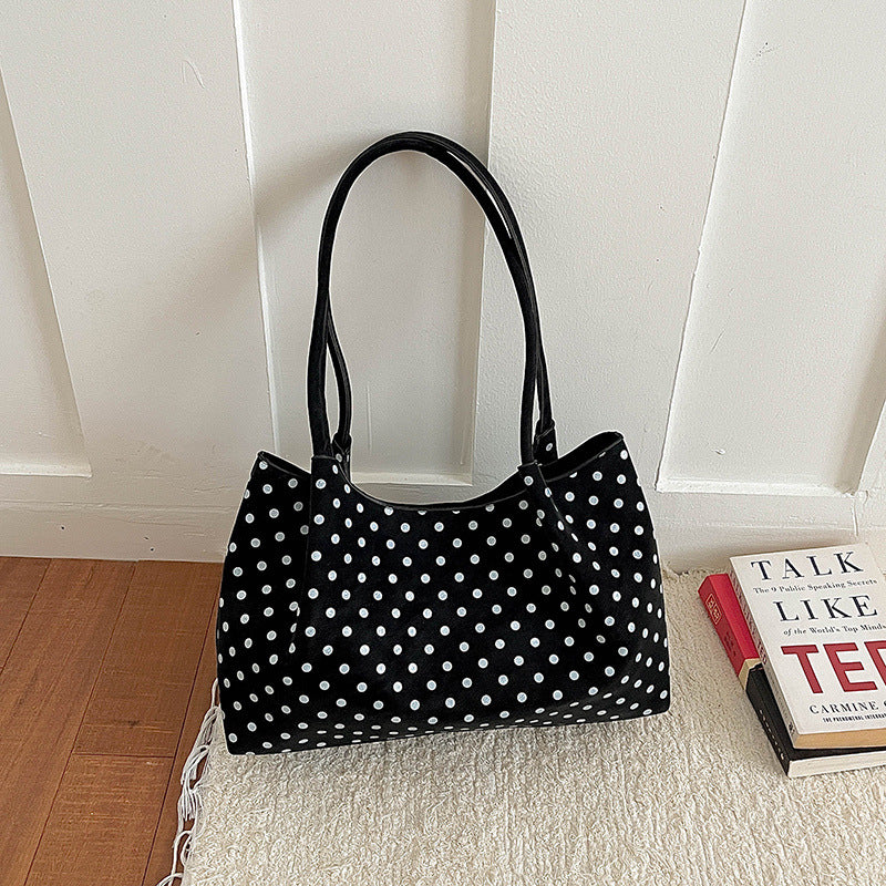 Women’s Printed Faux Leather Bucket Shoulder Bag