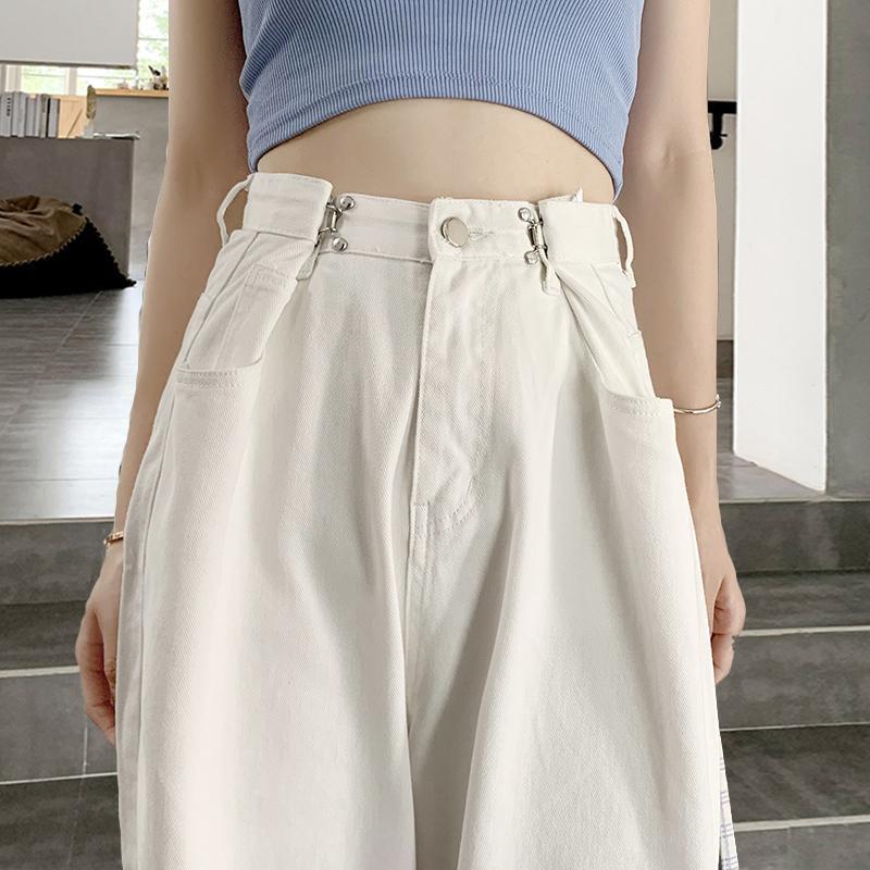 Wide-Leg High-Waist Jeans