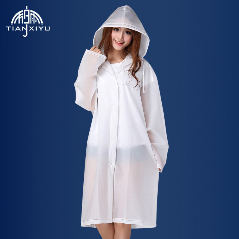 DAYI Thick EVA Raincoat – Unisex Outdoor Waterproof
