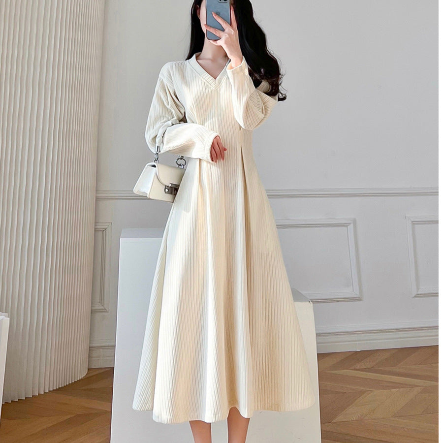 Women’s French-Style Platycodon Hepburn Dress