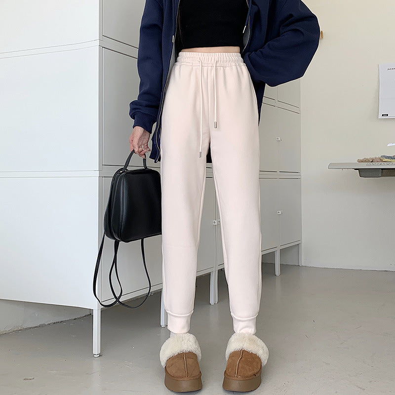 Women's Fleece-Lined Windproof Pants – Warm & Loose ❄️