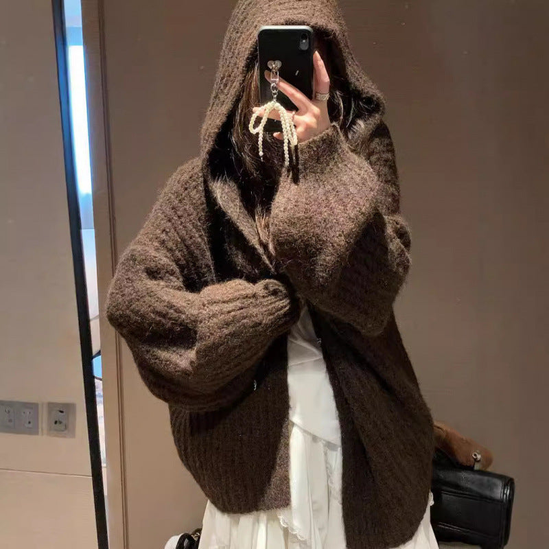 Loose Knitted Cardigan