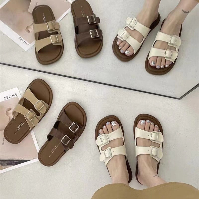 Women's Boken Slippers – Trendy Retro Slip-On