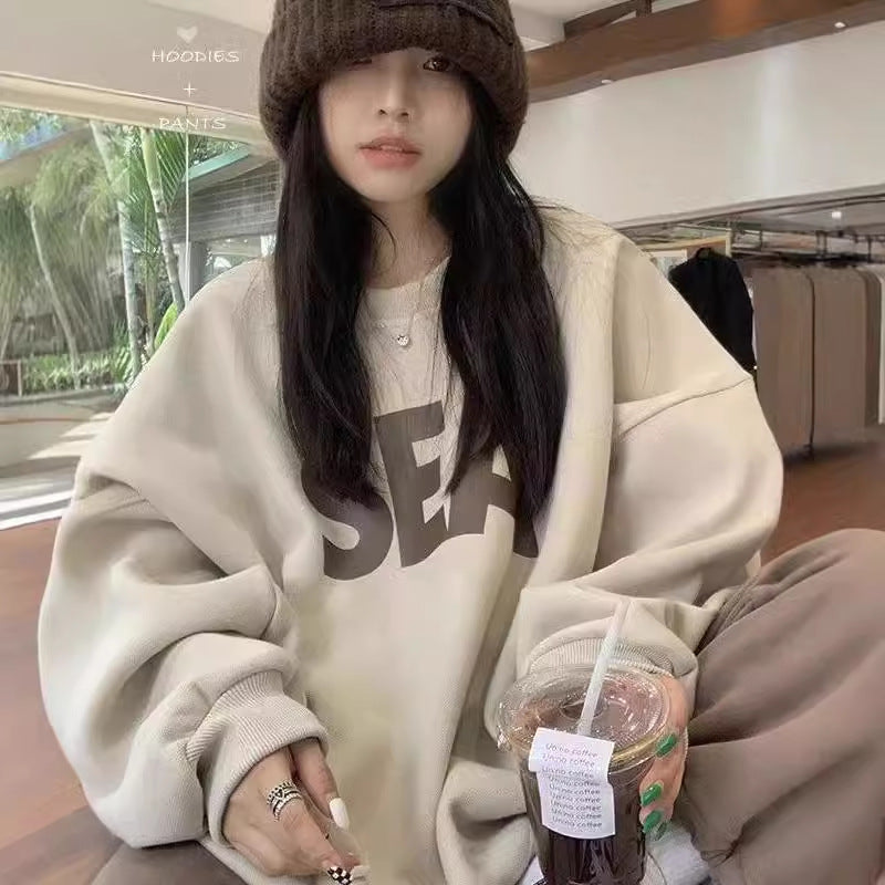 Fleece-Lined Lazy Chic Sweater Coat