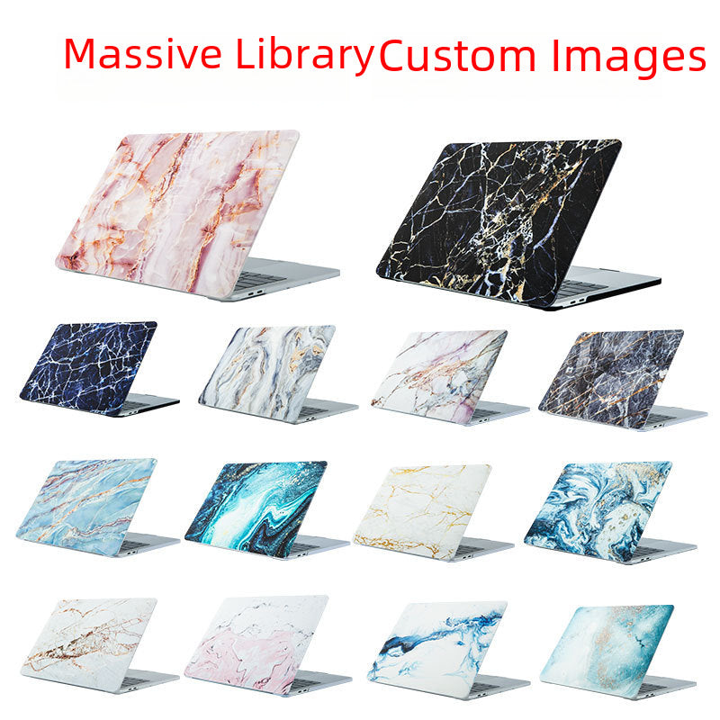 Marble MacBook Case – Air/Pro Painted Shell