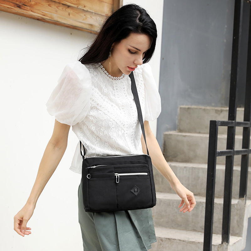 Colorful Fox Large-Capacity Crossbody Bag