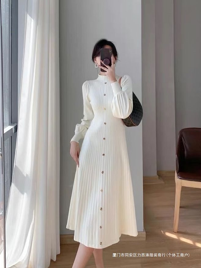 Women’s Korean Knit Sweater Dress Autumn/Winter