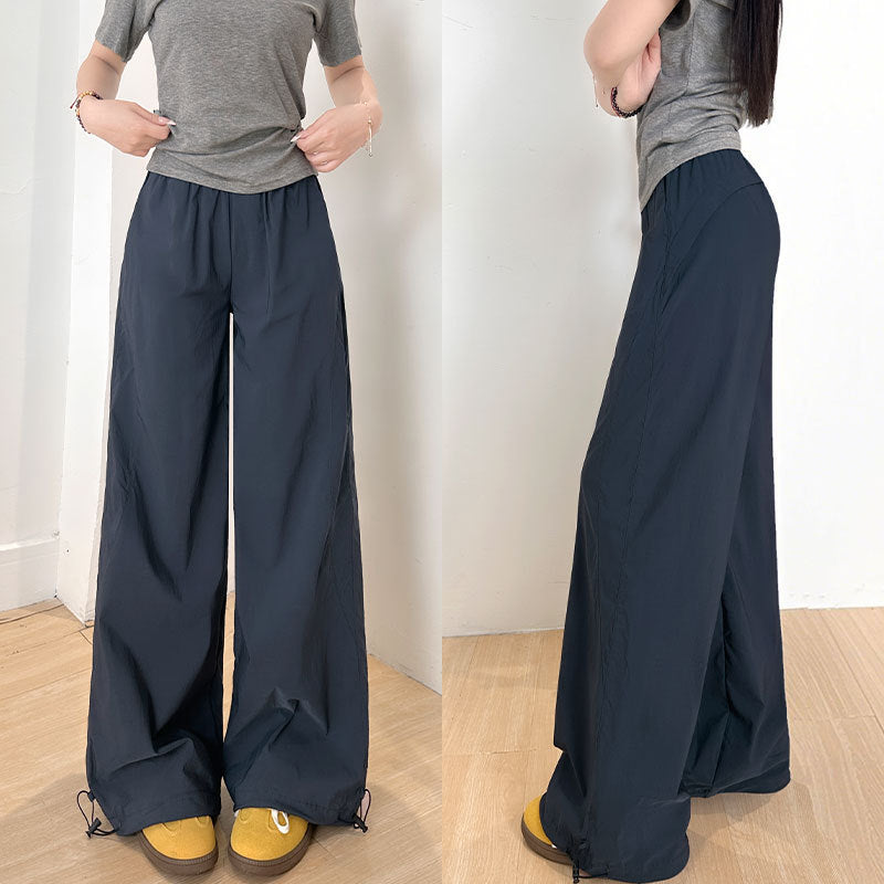 Women’s Quick-Dry Overalls – Summer Wide-Leg Sports Pants