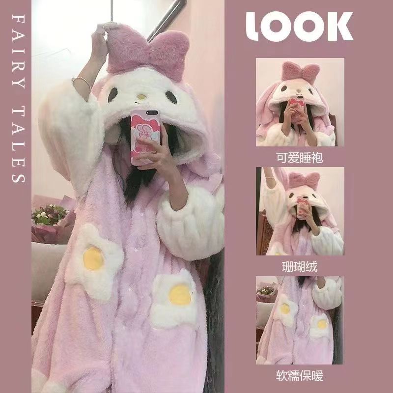 Women’s Velvet Flannel Pajamas – Cozy Winter Homewear