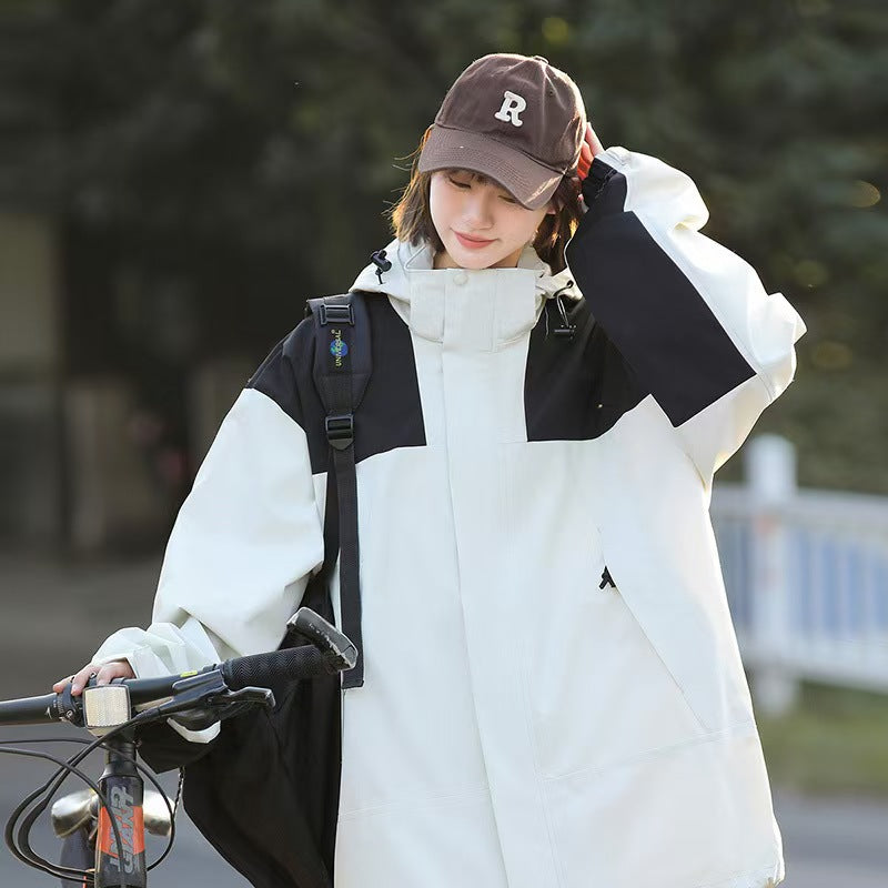 Women’s Windproof Hiking Jacket – Light & Water-Repellent