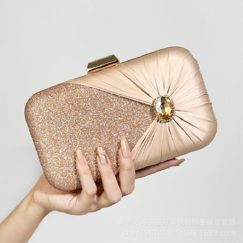 Diamond-Encrusted Evening Clutch