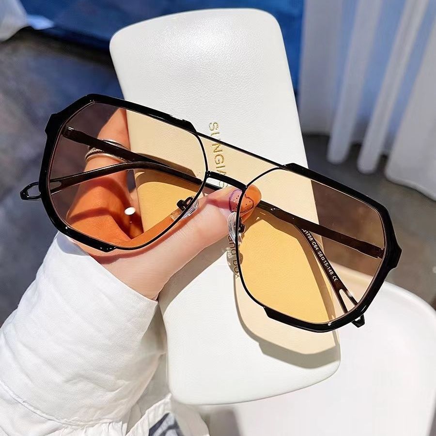 Tea-Colored Myopia Sun-Glasses