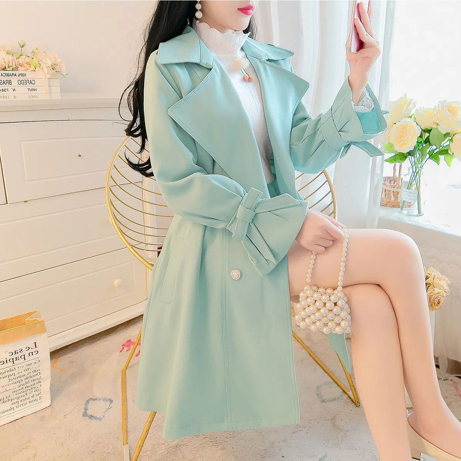 Slimming Mid-Length Coat