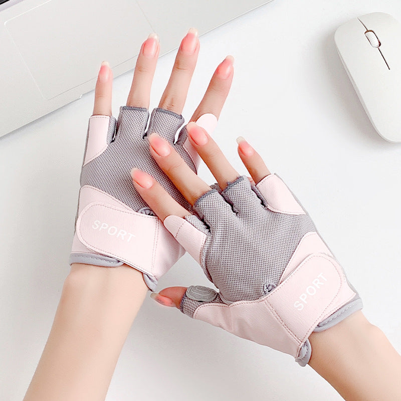 Outdoor Fitness Gloves – Anti-Slip Half Finger Design