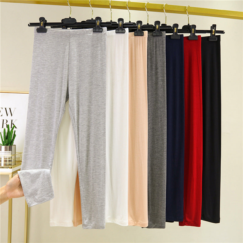 Modal High Waist Stretch Leggings for Women – Slim Fit