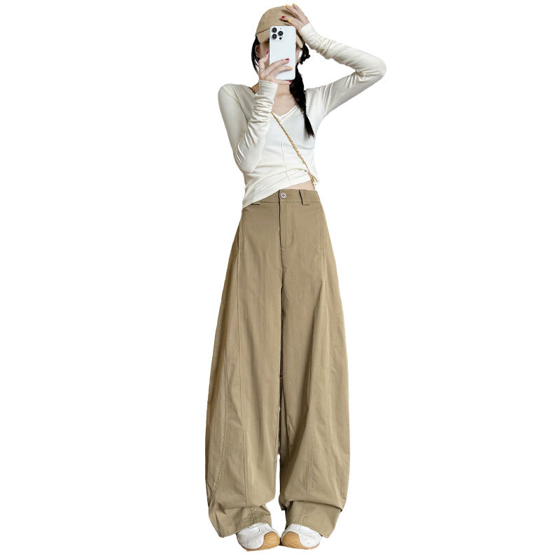 High-Waist Wide-Leg Machete Pants