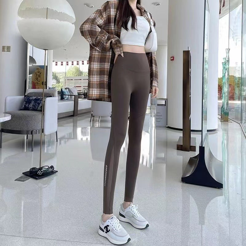 Mesh Pocket High Waist Yoga Leggings