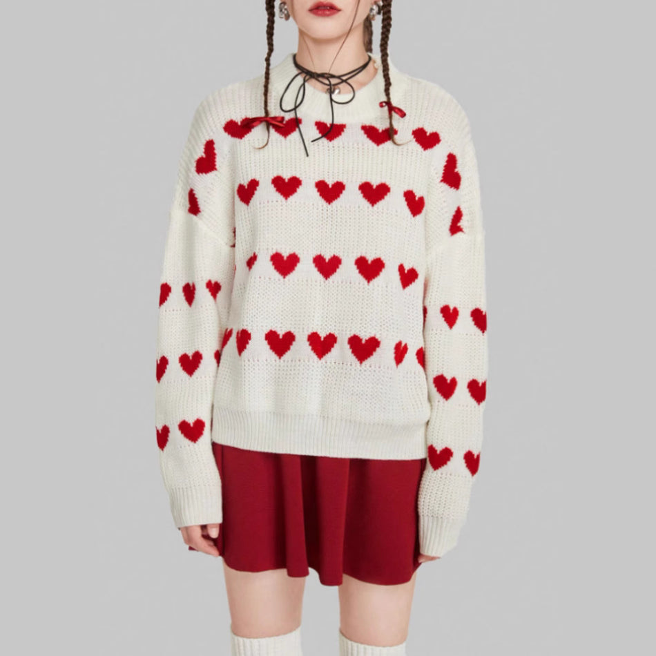 Jacquard Pullover Knitwear