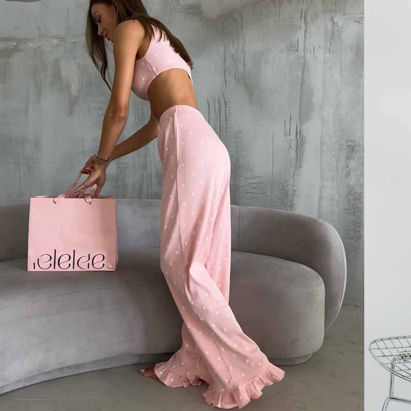 Women’s Summer Knitted Two-Piece Set