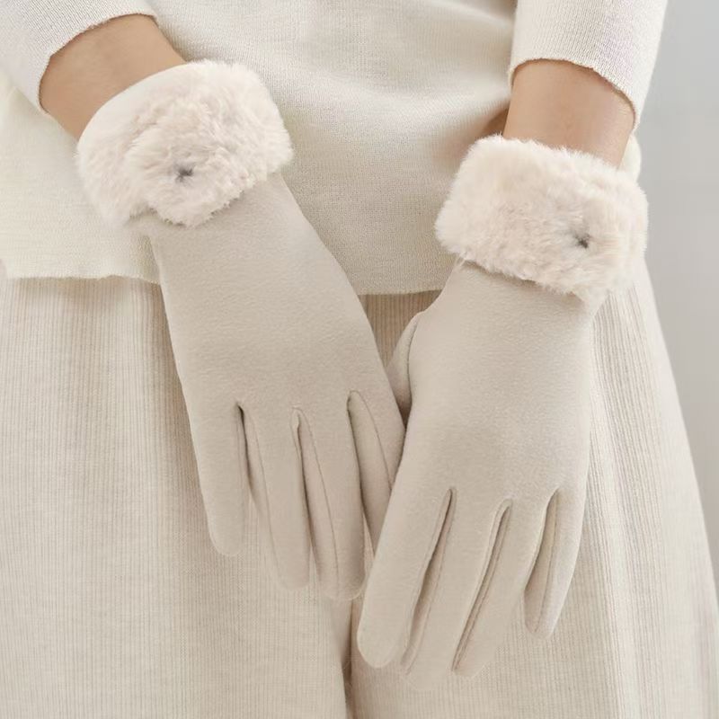 Women’s Fleece-Lined Touchscreen Gloves