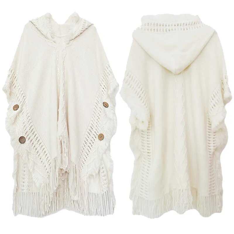 Women’s Woolen Shawl Cardigan
