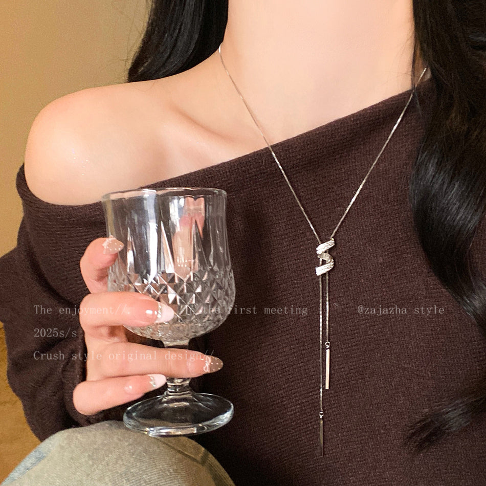 Elegant Long Sweater Necklace – Luxury Women’s Jewelry