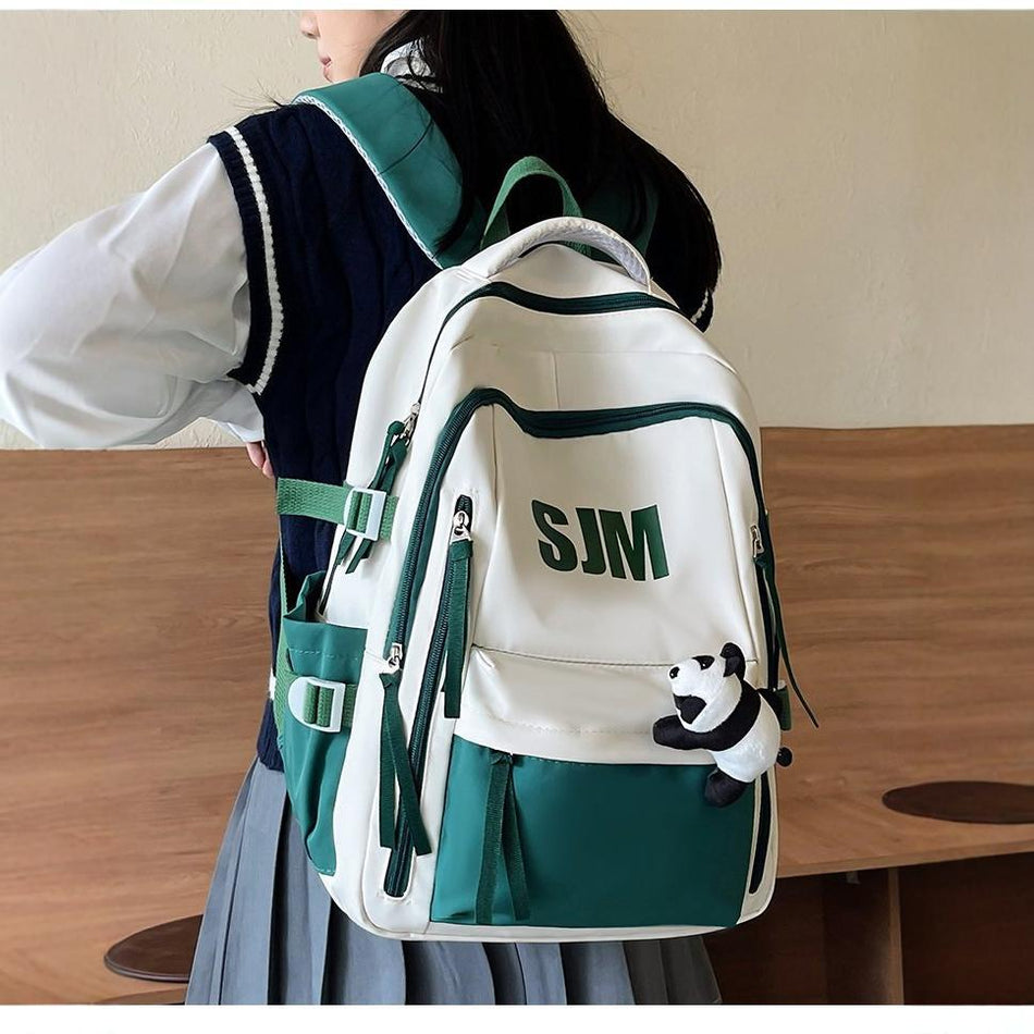 Retro American College Backpack – Unisex & Spacious