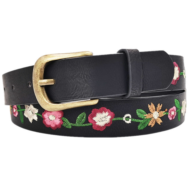 Women’s Embroidered Belt