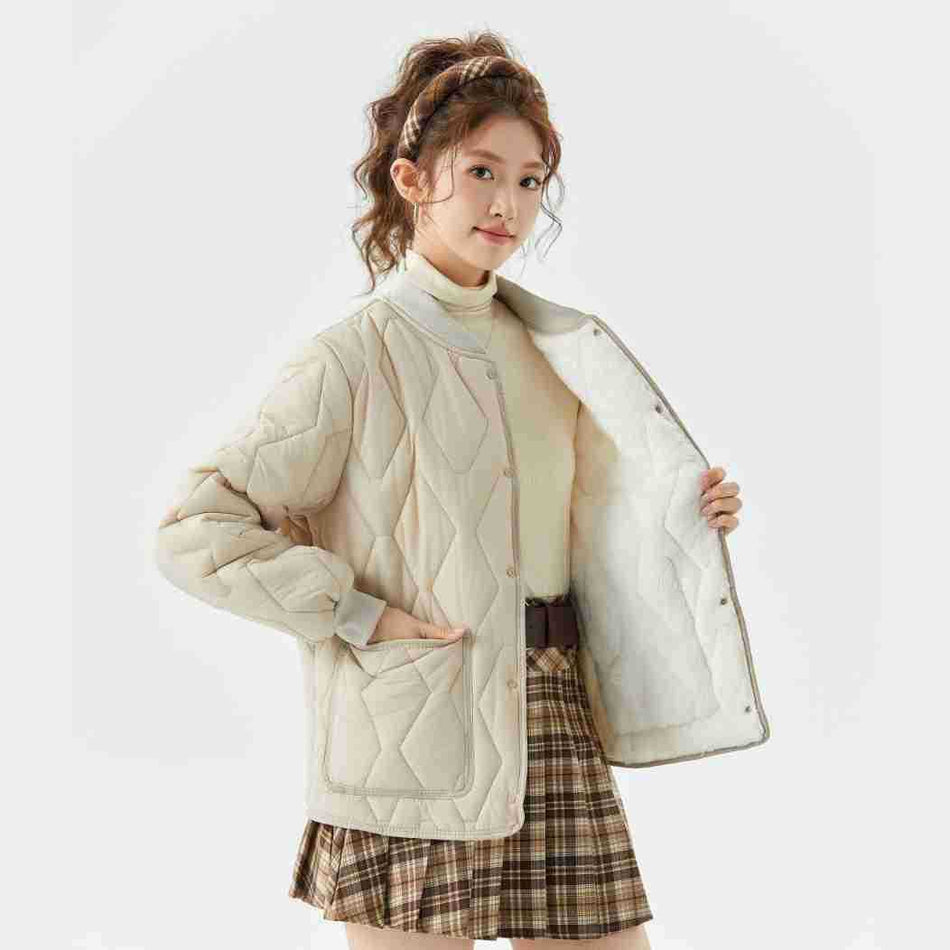 Winter Warm Cotton-Padded Liner Jacket