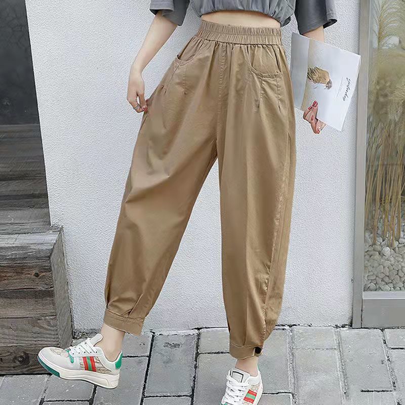 Women's Cotton Harem Pants