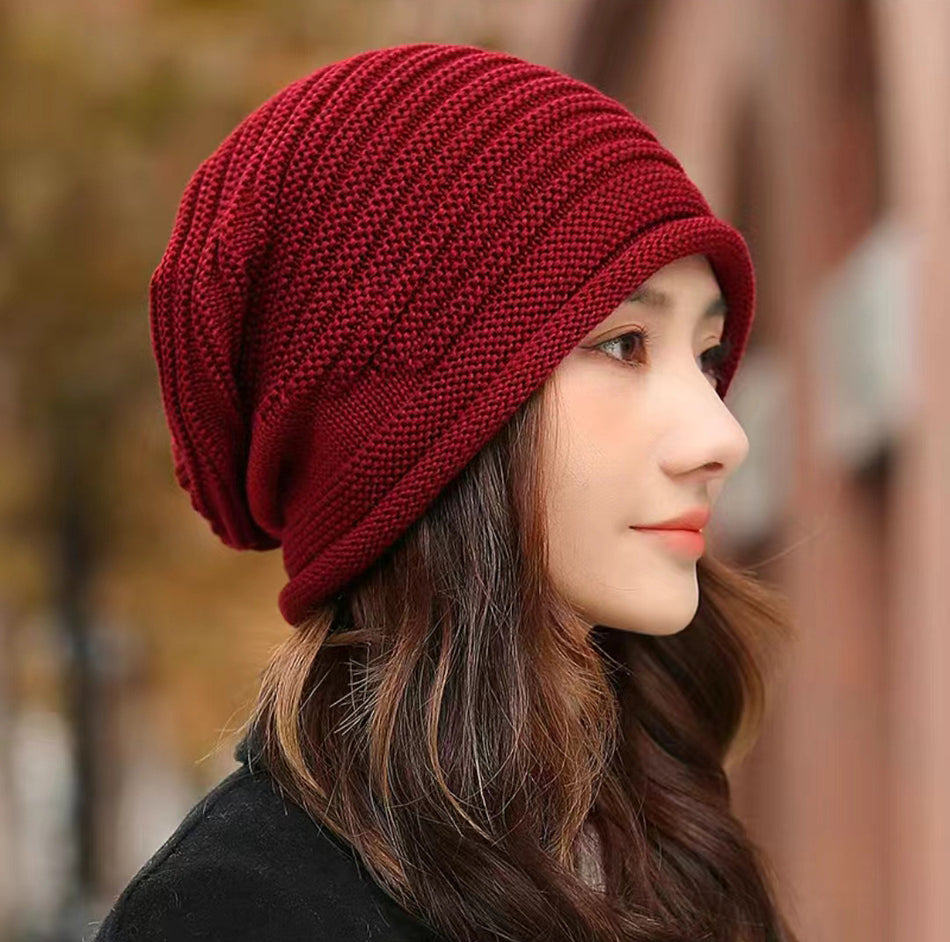 K-Style Knitted Wool Hat