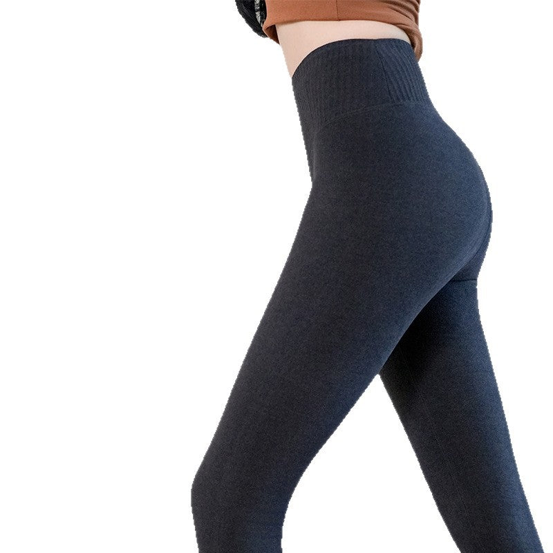 Women’s Plush Thickened Shark Leggings