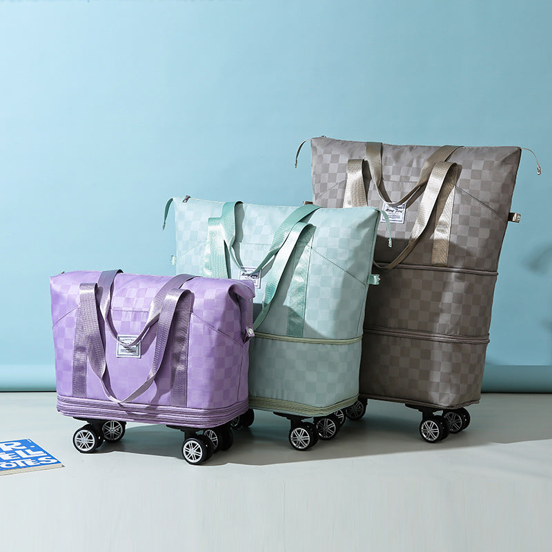 Expandable Travel Bag with Wheels – Large Capacity