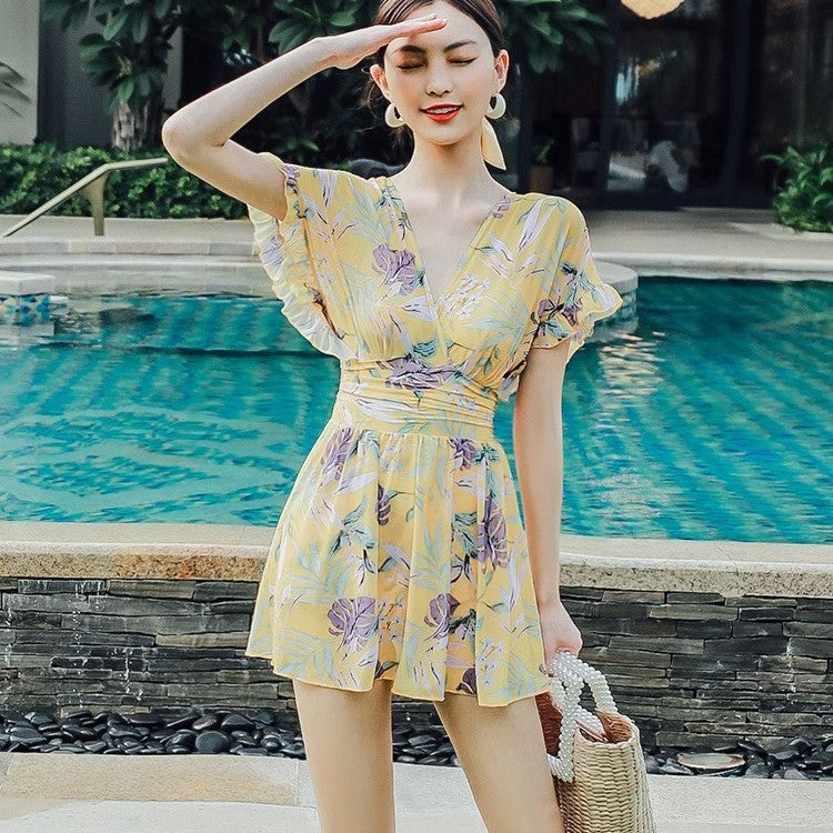 Fairy-Style One-Piece Swimsuit