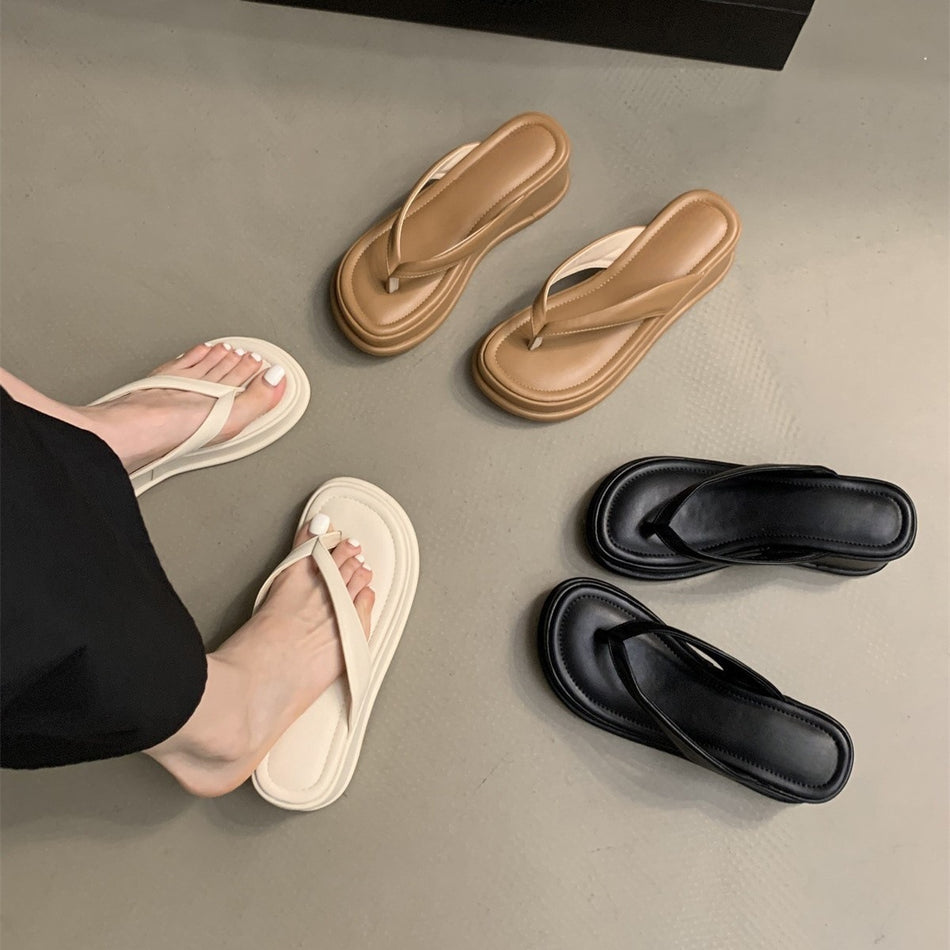 Korean Fairy Style Thick-Soled Slipper