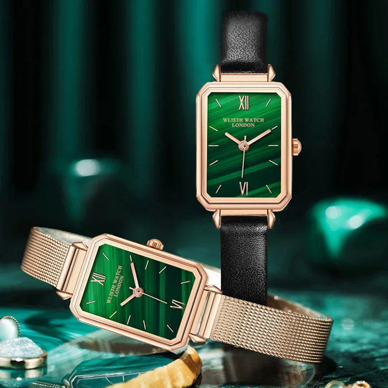 Swiss Style Retro Square Watch – Small Waterproof Student Watch