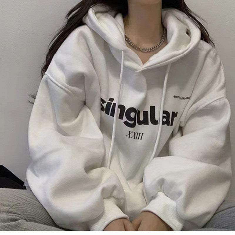 Thickened Salt Fleece Hooded