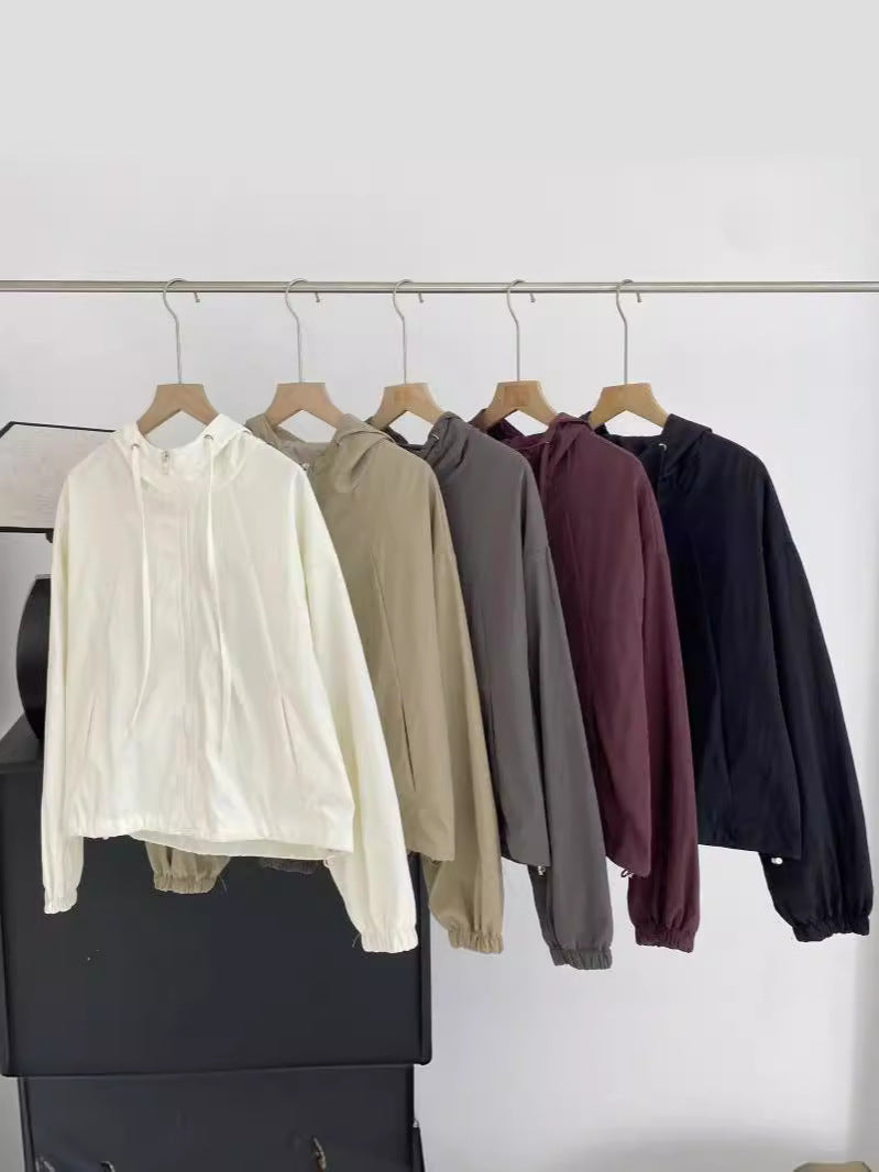 2025 Korean Short Sunscreen Jacket for Women