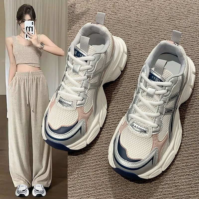 Torre Thick-Soled Mesh Sneakers – 2024 Summer/Autumn