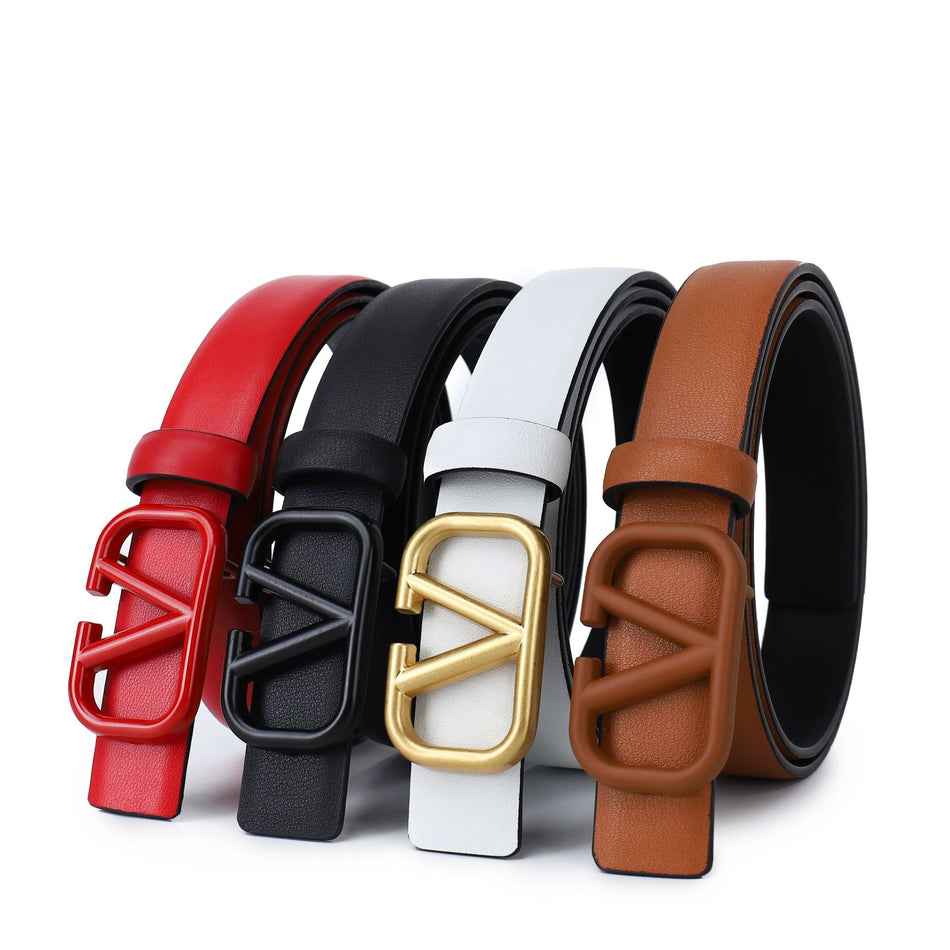 V-Shaped Women’s Belt – 2.5cm Fashion Waist Seal