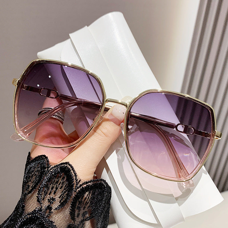 Polygonal UV Sunglasses – Small Frame Euro Style