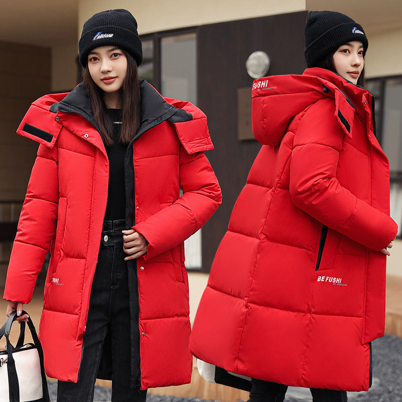 Women’s Slim Mid-Length Cotton Jacket