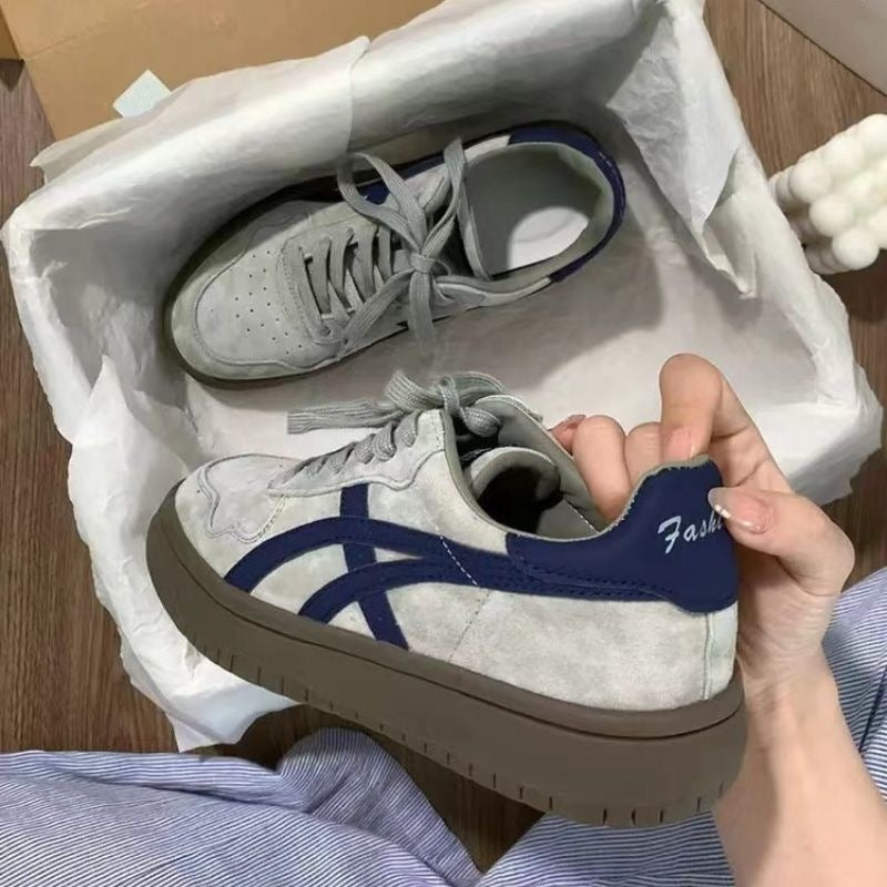 Women’s Thick-Soled Retro Forrest Gump Sneakers 2025 Spring Autumn