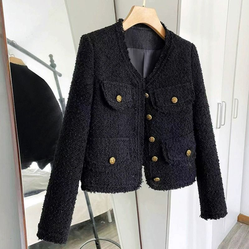 Black Small Fragrant Style Jacket
