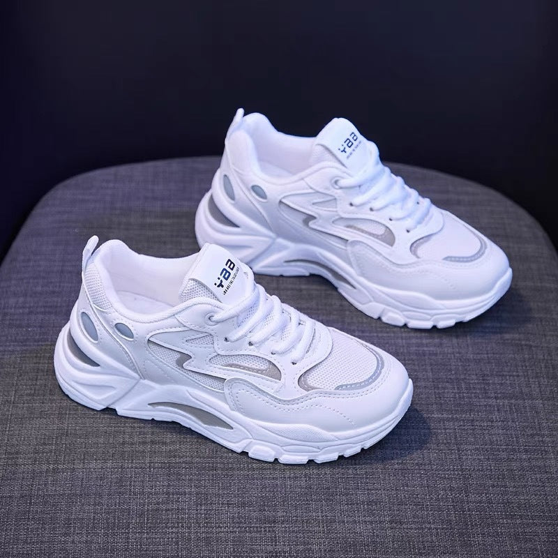 Women's Thick Sole Korean Style Dad Sneakers Casual Street Style